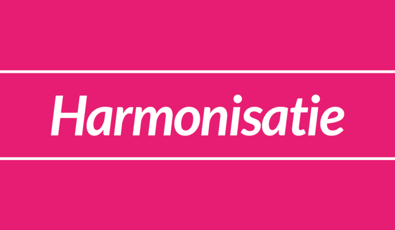 Harmonisatie bubbelonie column harmonisatiewet